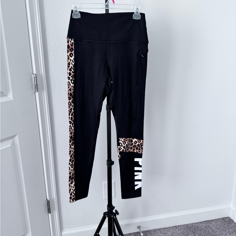 Victoria's Secret Pink Black Leggings